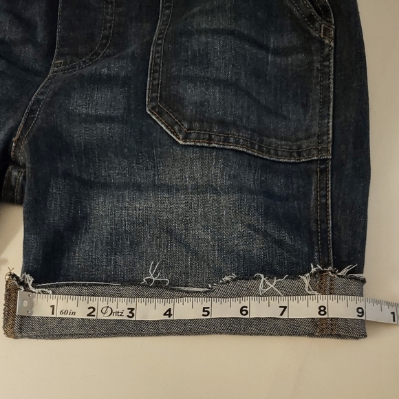 Gap Denim Cut Off Overalls  Small - Picture 13 of 14
